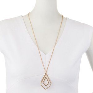 Kendra Scott Gold/Silver or Rose Gold New Simon Pendant Adjustable Necklace